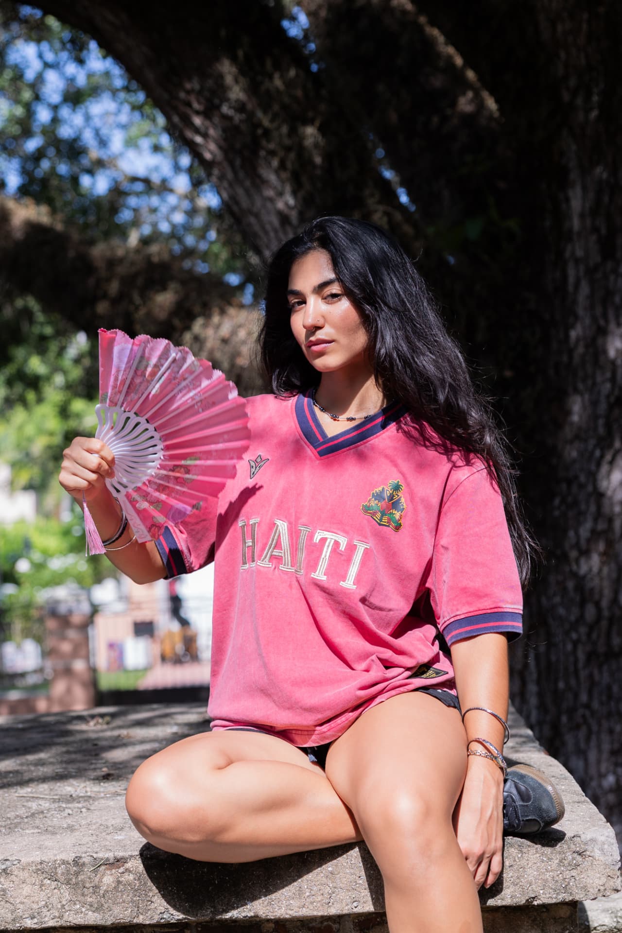 Rose polo campaign portrait